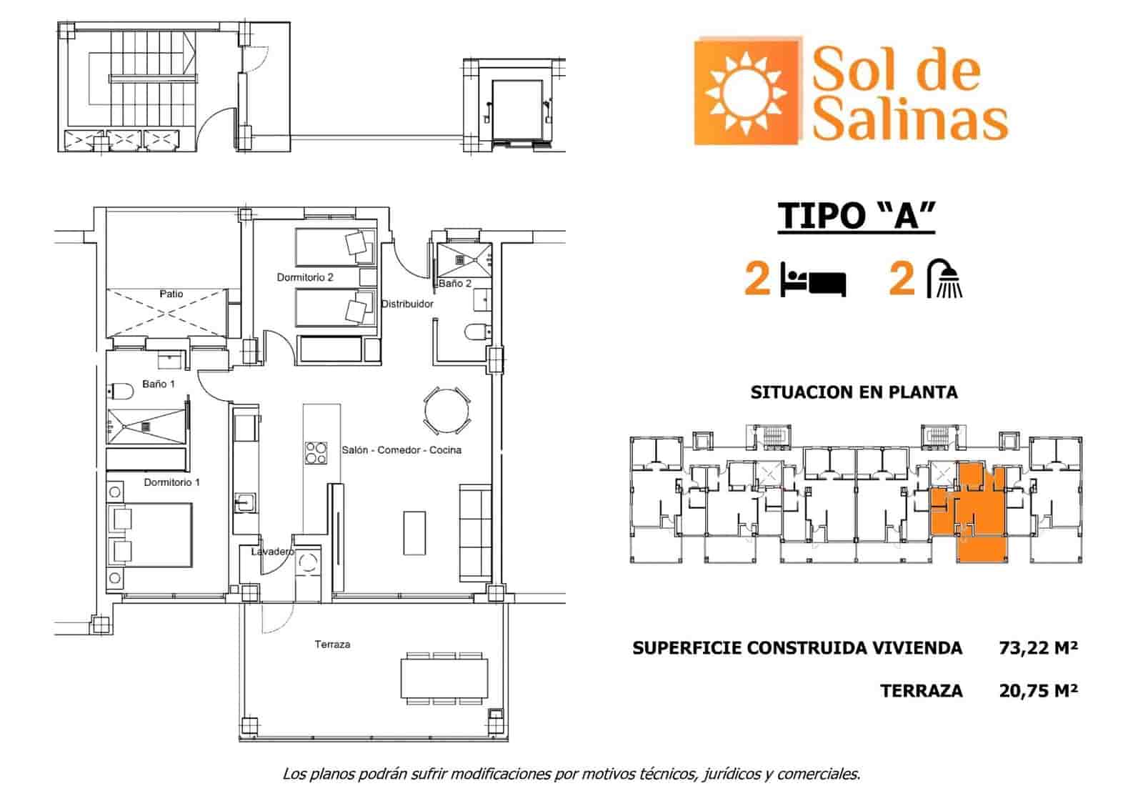 2 quarto Apartamento para venda em San Miguel de Salinas com piscina garagem - 245 000 € (Ref: 10115886)