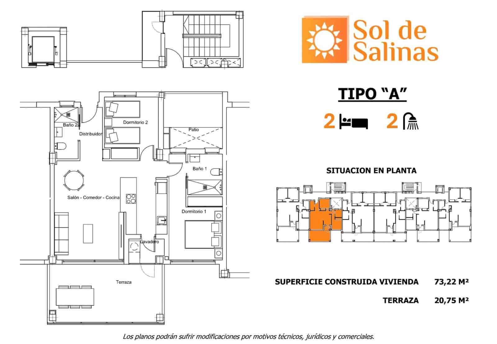 2 quarto Apartamento para venda em San Miguel de Salinas com piscina garagem - 245 000 € (Ref: 10115886)