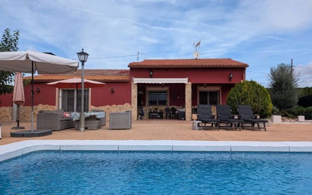 Finca/Casa Rural de 4 habitaciones en Sax en venta con piscina garaje - 399.995 € (Ref: 10138847)