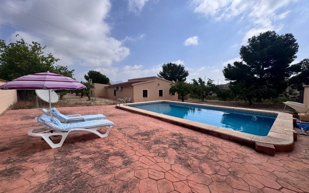 3 bedroom Villa for sale in Monovar / Monover with pool garage - € 259,995 (Ref: 9383544)
