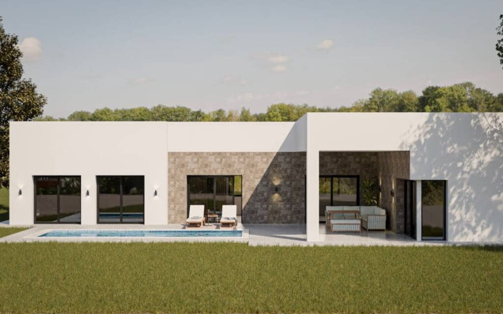 3 Zimmer Villa zu verkaufen in Aspe mit Pool - 365.000 € (Ref: 9426604)