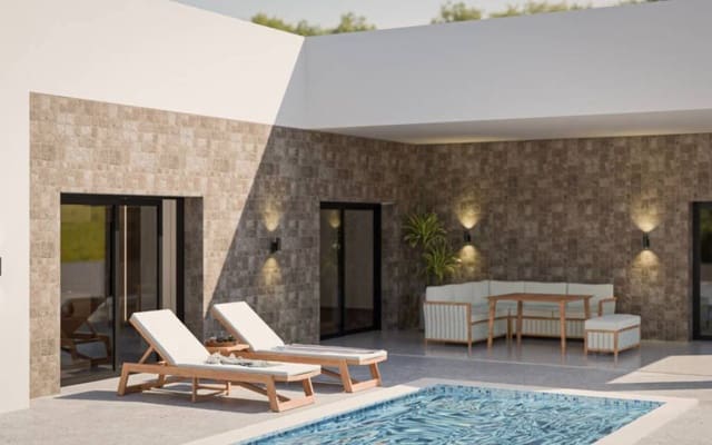 3 Zimmer Villa zu verkaufen in Aspe mit Pool - 365.000 € (Ref: 9426604)