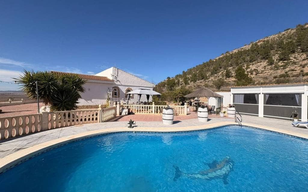4 Zimmer Villa zu verkaufen in Monovar / Monover mit Pool Garage - 525.000 € (Ref: 9877103)