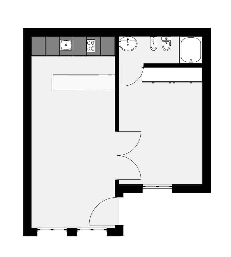 1 soverom Leilighet til salgs i Alicante by med svømmebasseng garasje - € 105 000 (Ref: 10015865)
