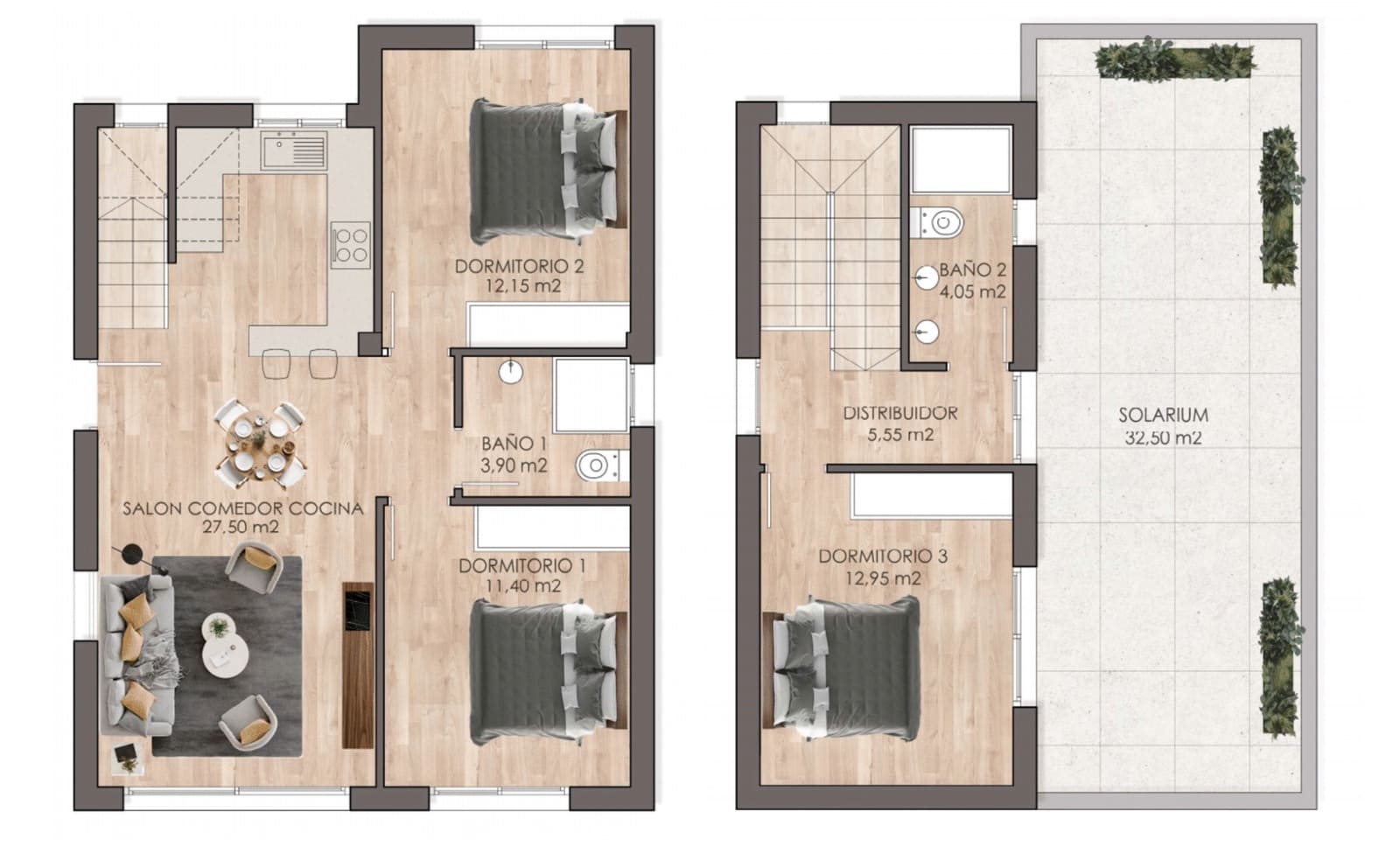 3 Zimmer Villa zu verkaufen in Ciudad Quesada - 459.900 € (Ref: 7688338)