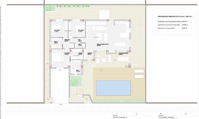 3 quarto Moradia para venda em Los Altos com piscina garagem - 750 000 € (Ref: 8426976)