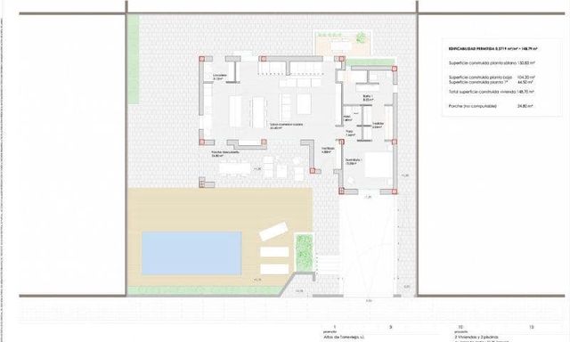 3 quarto Moradia para venda em Los Altos com piscina garagem - 750 000 € (Ref: 8426976)