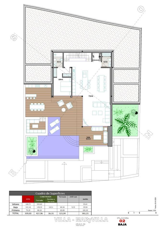 4 soveværelse Villa til salg i Calpe / Calp med swimmingpool garage - € 1.550.000 (Ref: 8426989)