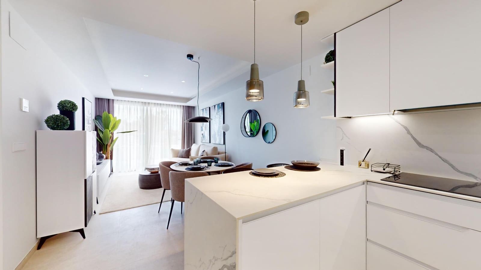 3 makuuhuone Huoneisto myytävänä paikassa Orihuela Costa mukana uima-altaan - 369 000 € (Ref: 8427342)