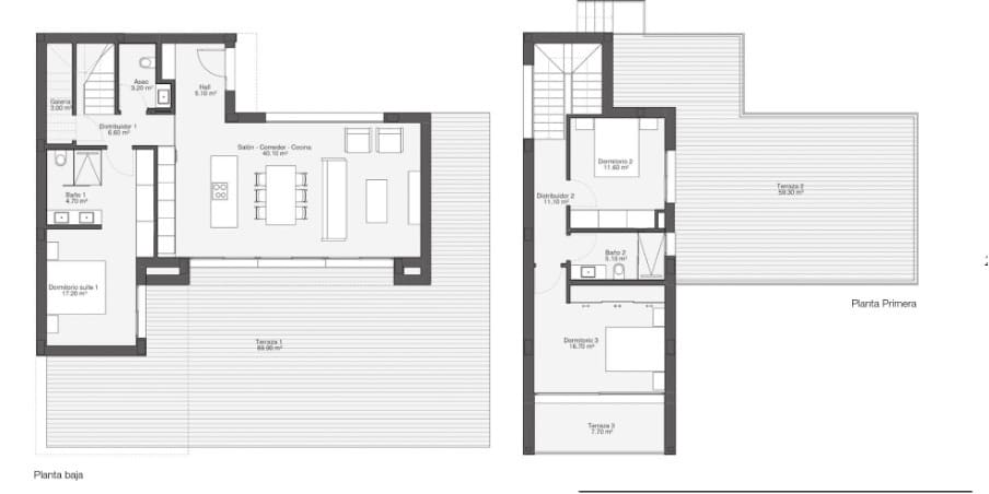 Chalet de 3 habitaciones en Las Colinas Golf en venta con piscina - 1.650.000 € (Ref: 8459111)