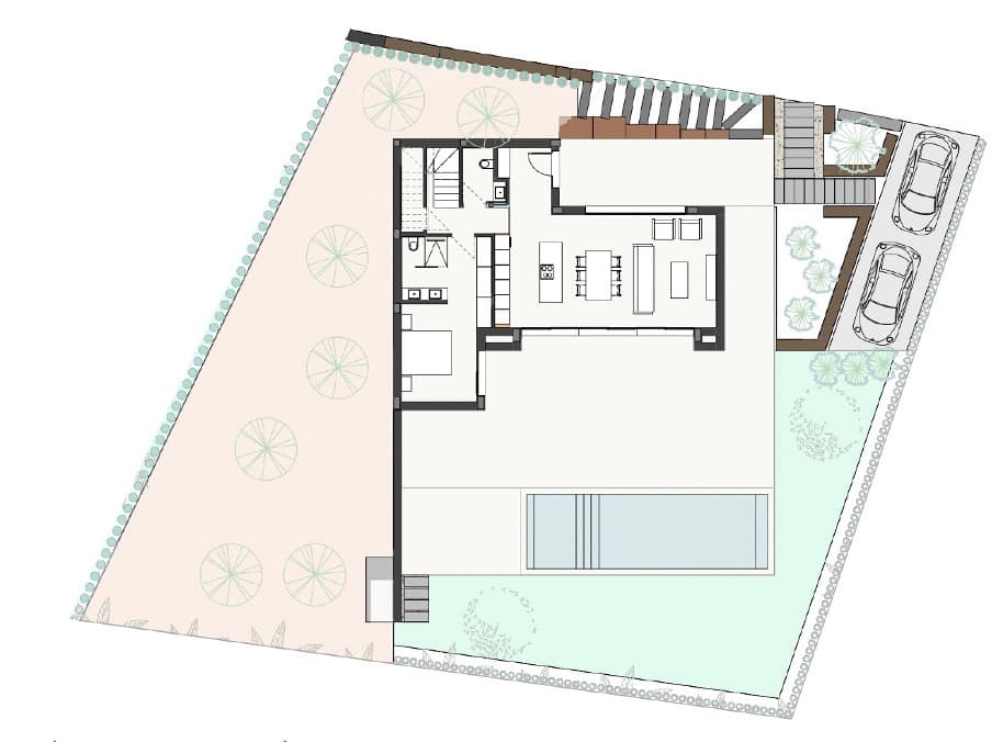 Chalet de 3 habitaciones en Las Colinas Golf en venta con piscina - 1.650.000 € (Ref: 8459111)