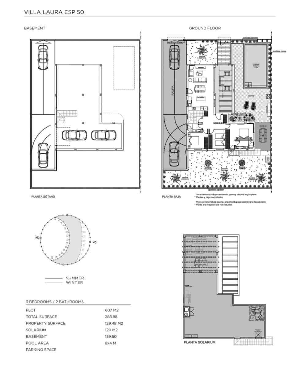 3 bedroom Villa for sale in Ciudad Quesada with pool - € 744,764 (Ref: 8932952)