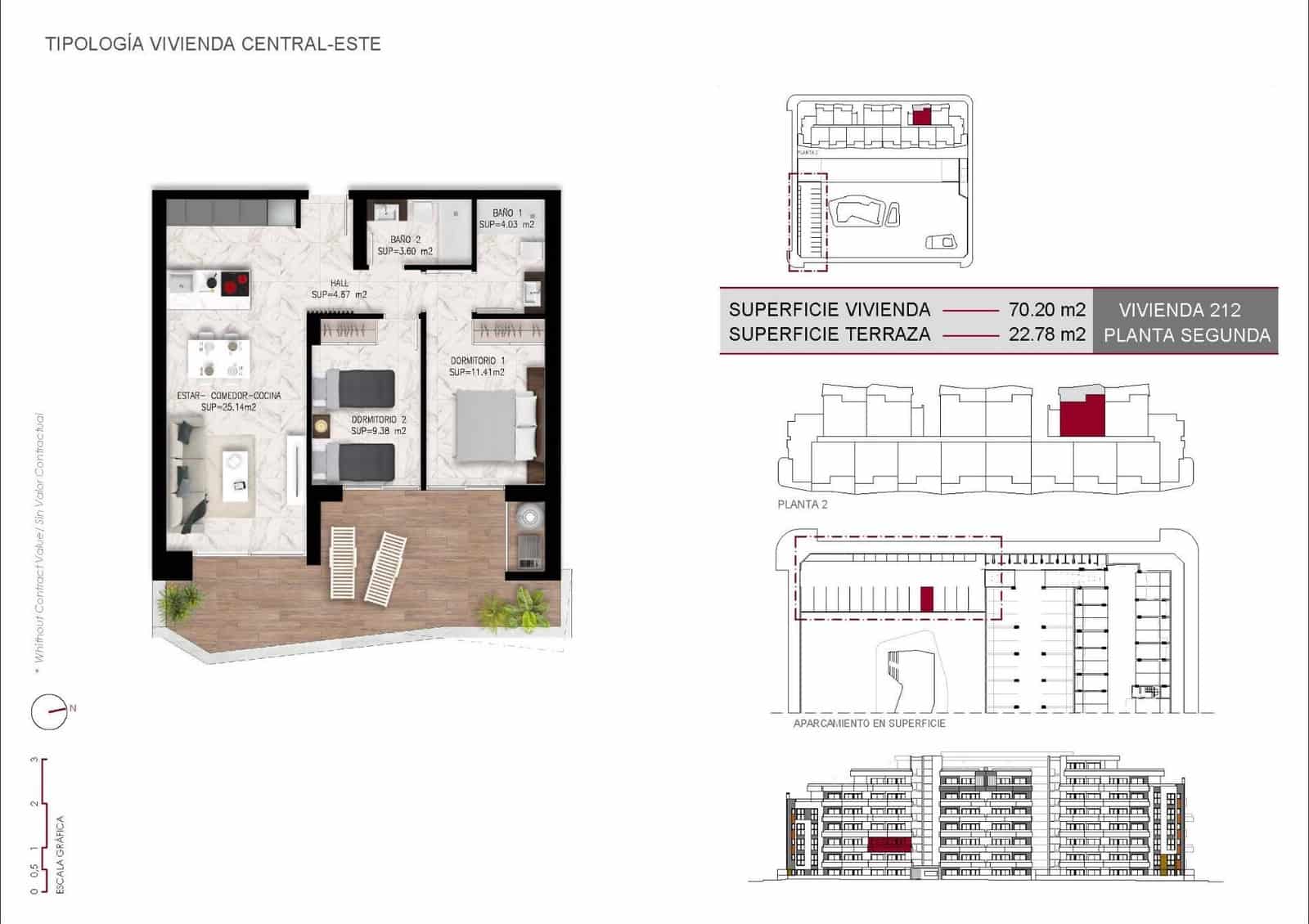 Apartamento de 2 habitaciones en San Miguel de Salinas en venta con piscina garaje - 244.000 € (Ref: 8942034)
