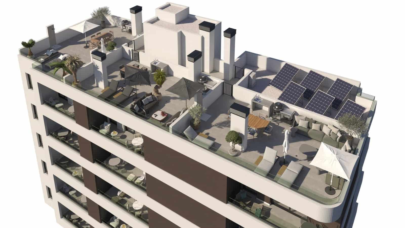 2 makuuhuone Huoneisto myytävänä paikassa Santa Pola - 263 165 € (Ref: 9216487)