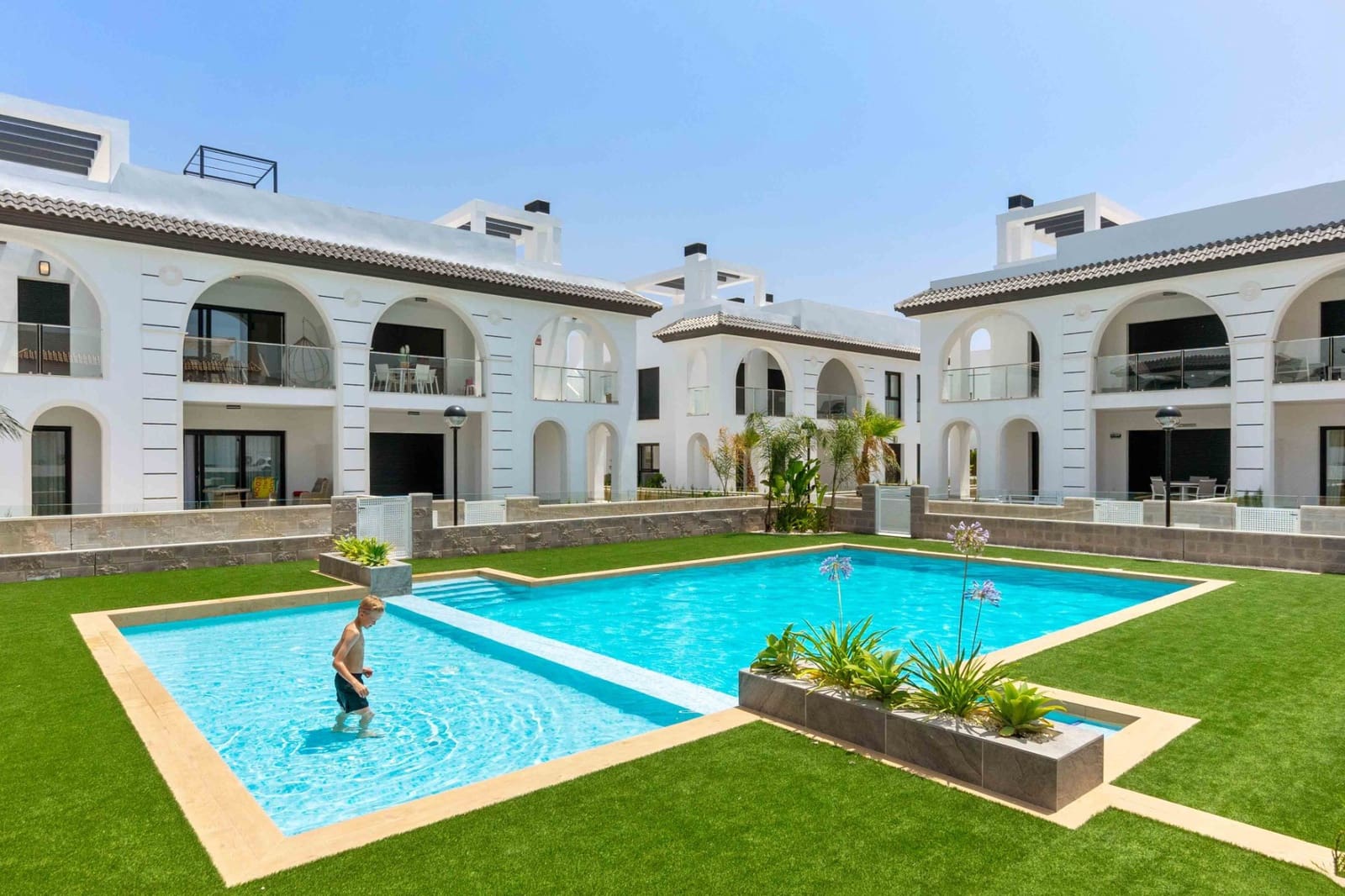 2 Zimmer Apartment zu verkaufen in Ciudad Quesada mit Pool - 337.000 € (Ref: 9606824)