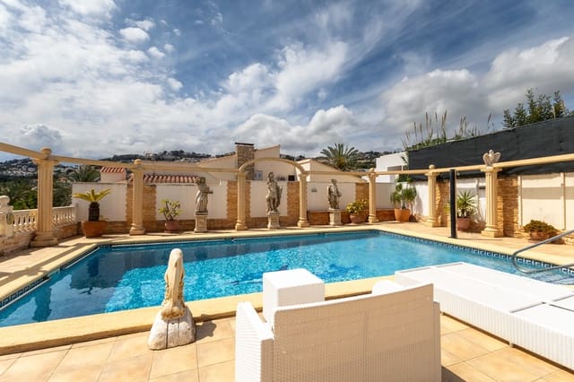 3 makuuhuone Huvila myytävänä paikassa Moraira, Teulada-Moraira mukana uima-altaan - 649 000 € (Ref: 9687311)