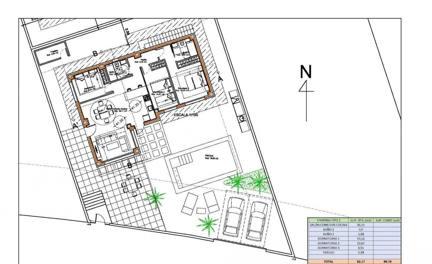 3 camera da letto Villa in vendita in Polop con piscina - 585.000 € (Rif: 9985784)