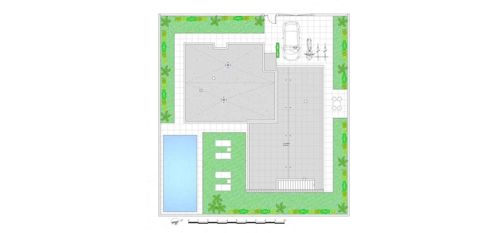 3 makuuhuone Huvila myytävänä paikassa Mar de Cristal mukana uima-altaan 
autotalli - 549 000 € (Ref: 9985805)