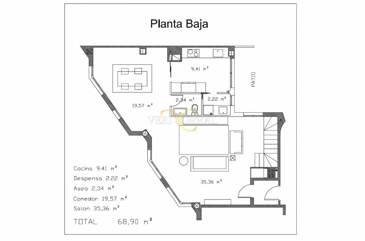 Apartamento de 3 habitaciones en Oviedo en venta - 550.000 € (Ref: 9443453)