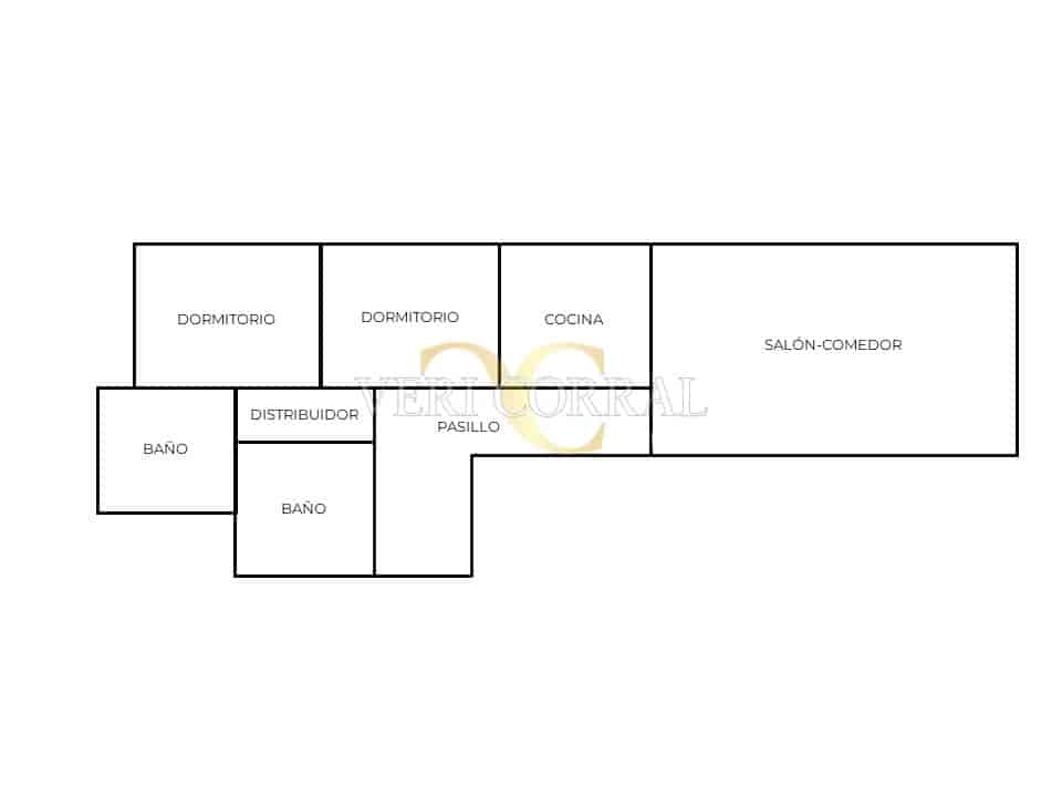 2 bedroom Flat for sale in Llanes - € 345,000 (Ref: 9443461)