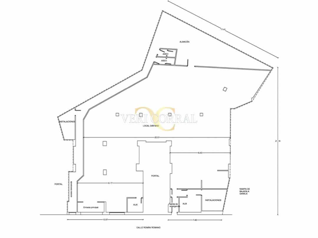 Commercial for rent in Llanes - € 1,300 (Ref: 9443510)