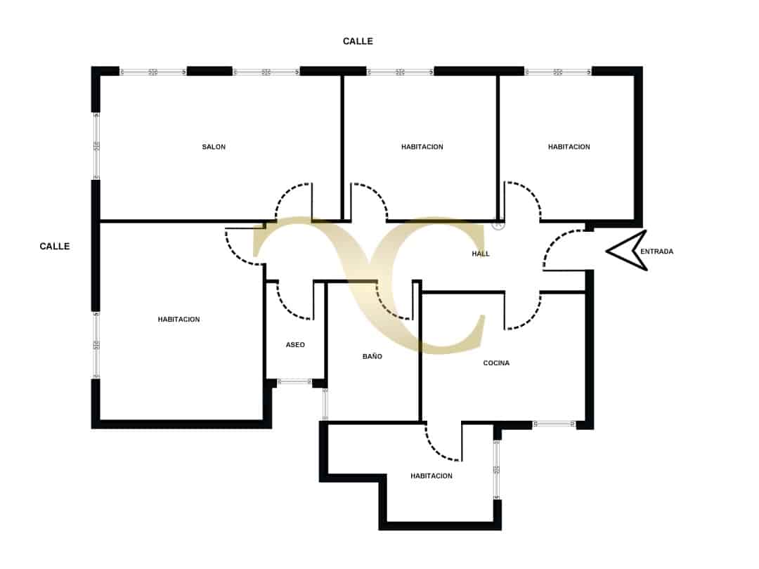 4 makuuhuone Asunto myytävänä paikassa Oviedo - 175 000 € (Ref: 9450013)