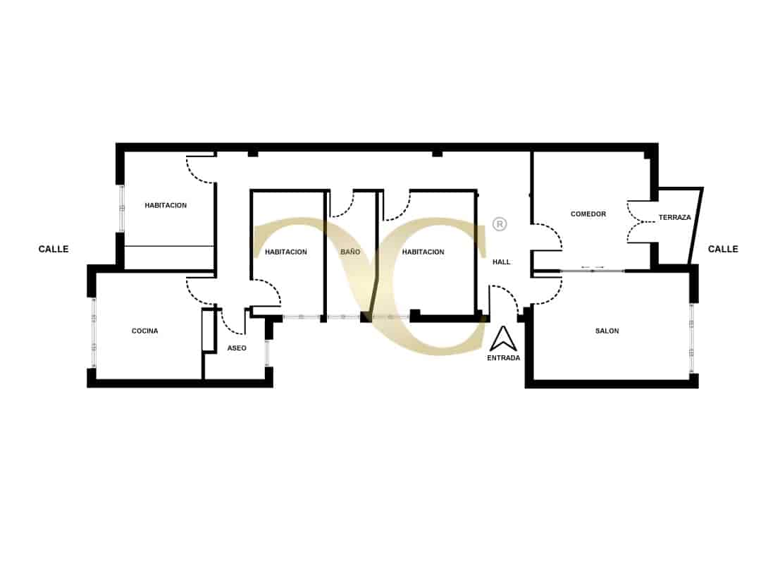 3 sovrum Lägenhet till salu i Gijon - 290 000 € (Ref: 9539679)