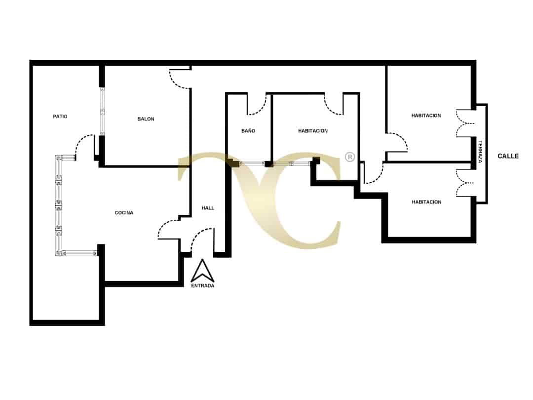 3 sovrum Lägenhet till salu i Gijon - 140 000 € (Ref: 9547151)