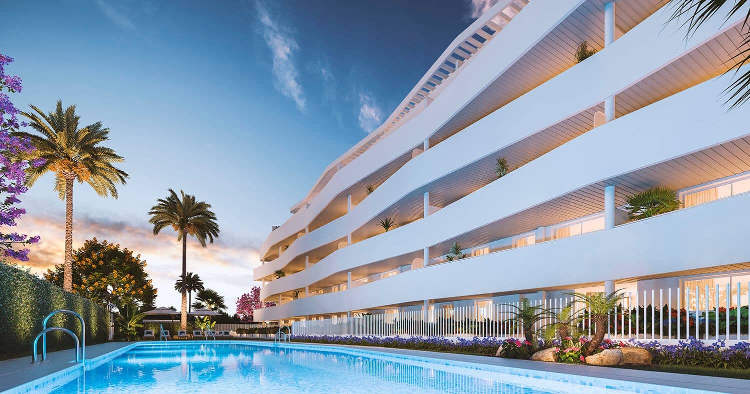 2 sypialnia Penthouse na sprzedaż w Torre del Mar z basenem garażem - 463 000 € (Ref: 8286074)