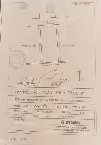 Terreno/Finca Rústica en Caldes de Malavella en venta - 47.000 € (Ref: 9200302)