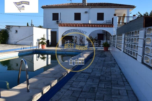 5 sypialnia Willa na sprzedaż w Ontinyent z basenem garażem - 340 000 € (Ref: 3652282)