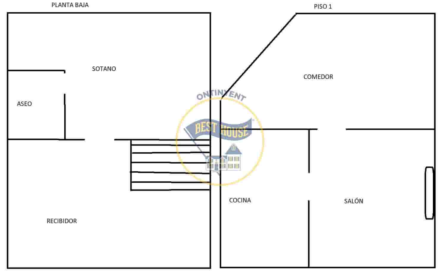 4 camera da letto Casa in vendita in Cocentaina - 68.000 € (Rif: 8146312)
