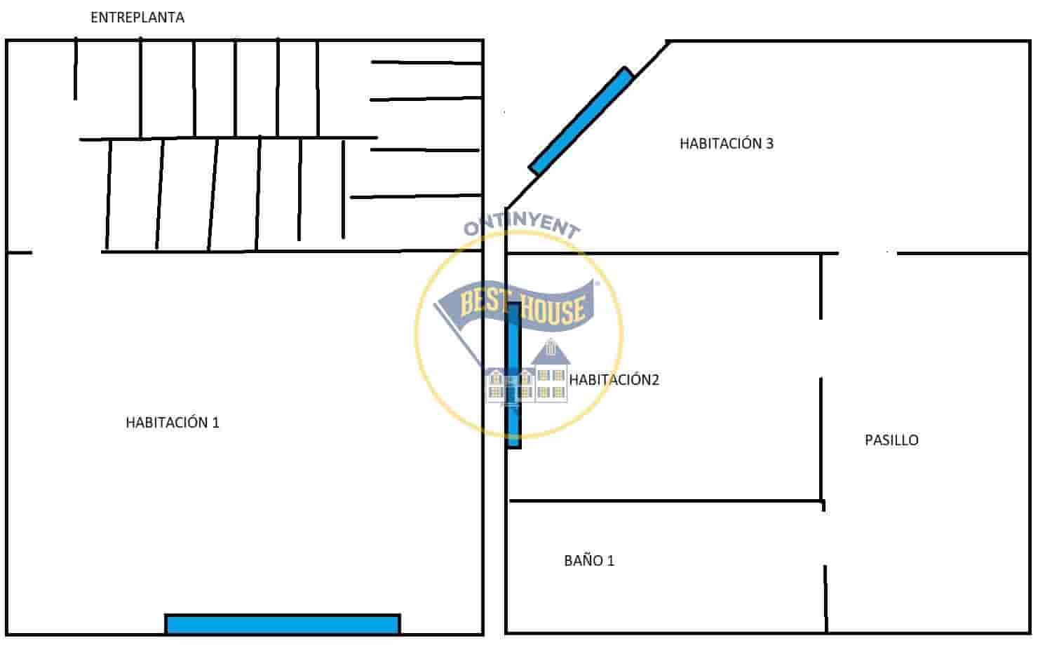4 camera da letto Casa in vendita in Cocentaina - 68.000 € (Rif: 8146312)