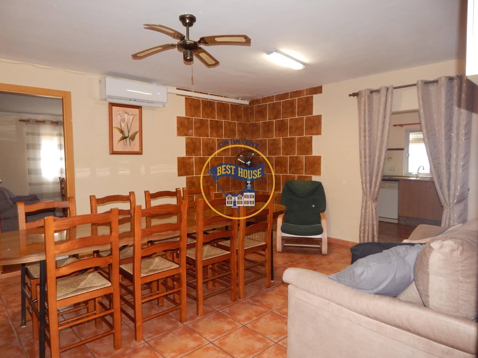 3 soveværelse Villa til salg i Ontinyent med swimmingpool - € 160.000 (Ref: 8709318)