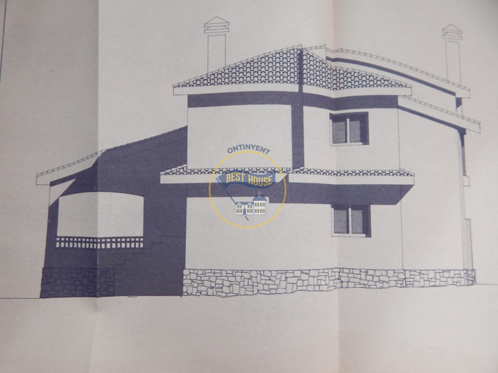 5 soveværelse Villa til salg i Bocairent med swimmingpool garage - € 376.000 (Ref: 8885996)