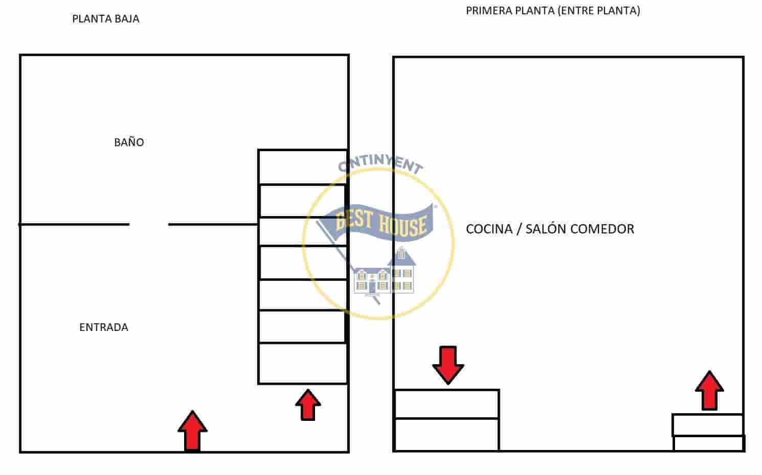 3 soveværelse Byhus til salg i Cocentaina - € 75.000 (Ref: 9029737)