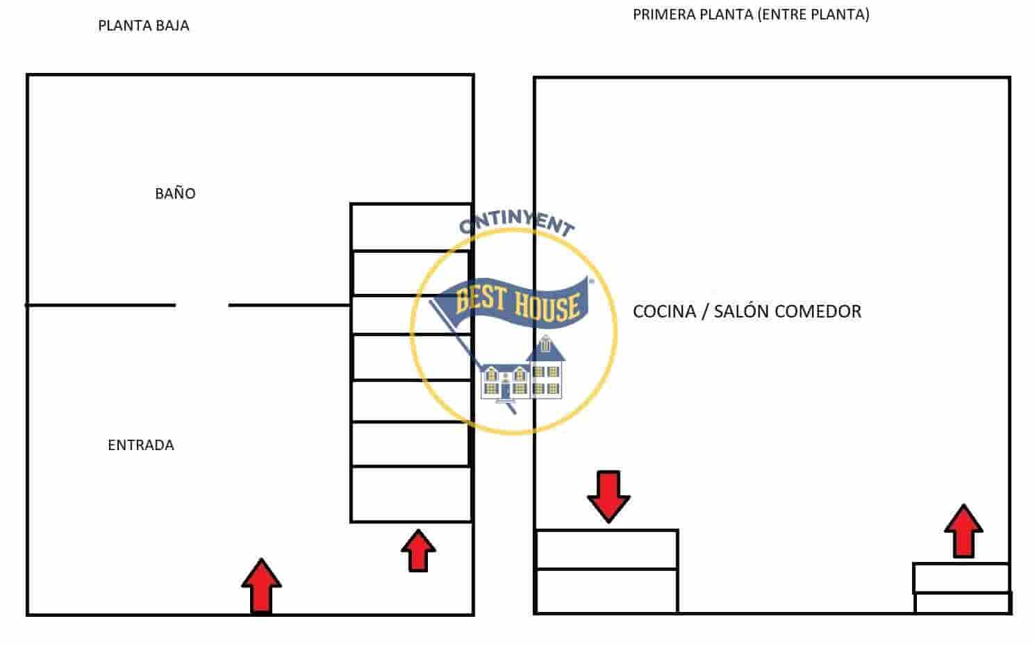 3 sypialnia Dom na sprzedaż w Cocentaina - 69 000 € (Ref: 9029737)