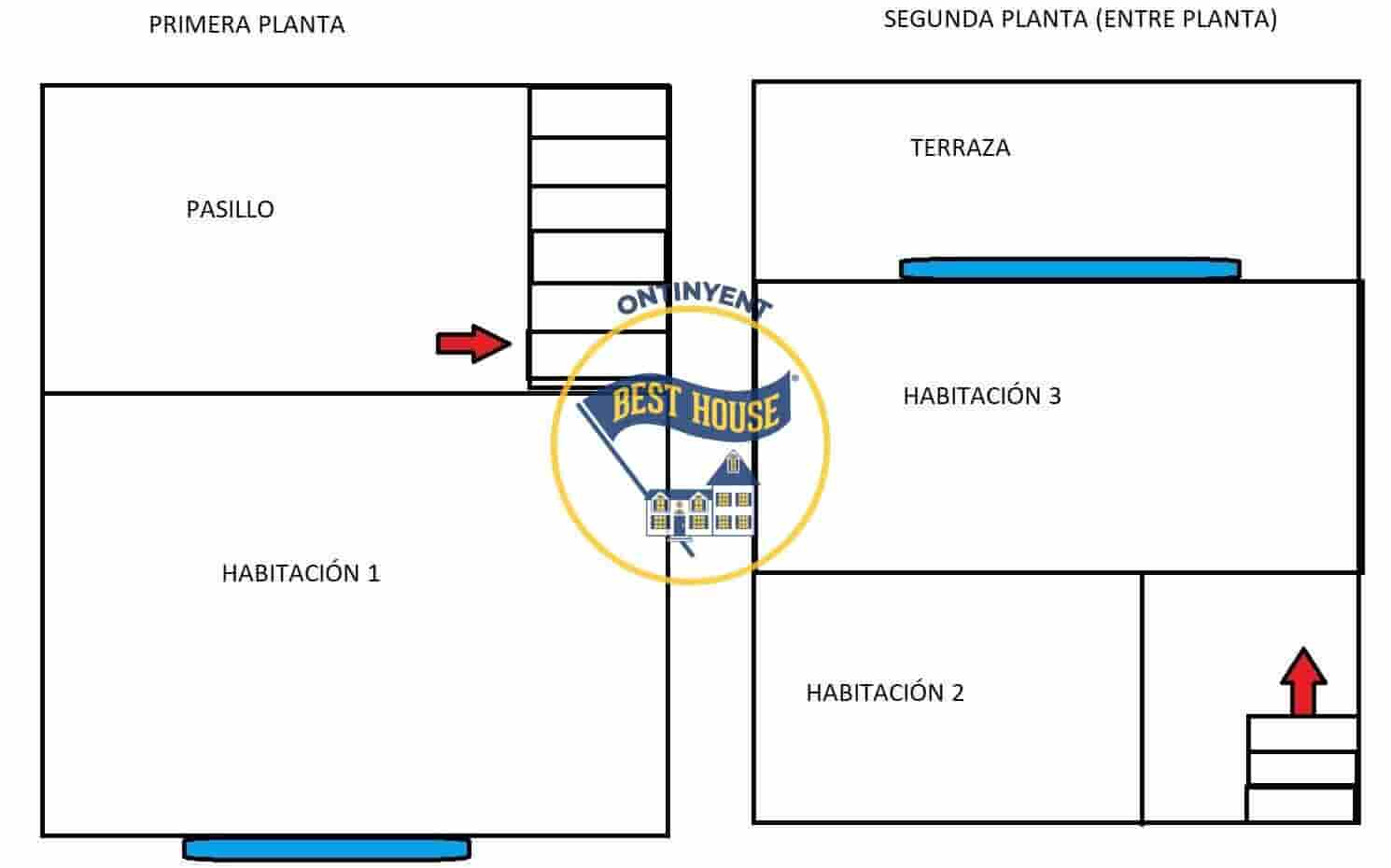 3 sypialnia Dom na sprzedaż w Cocentaina - 69 000 € (Ref: 9029737)
