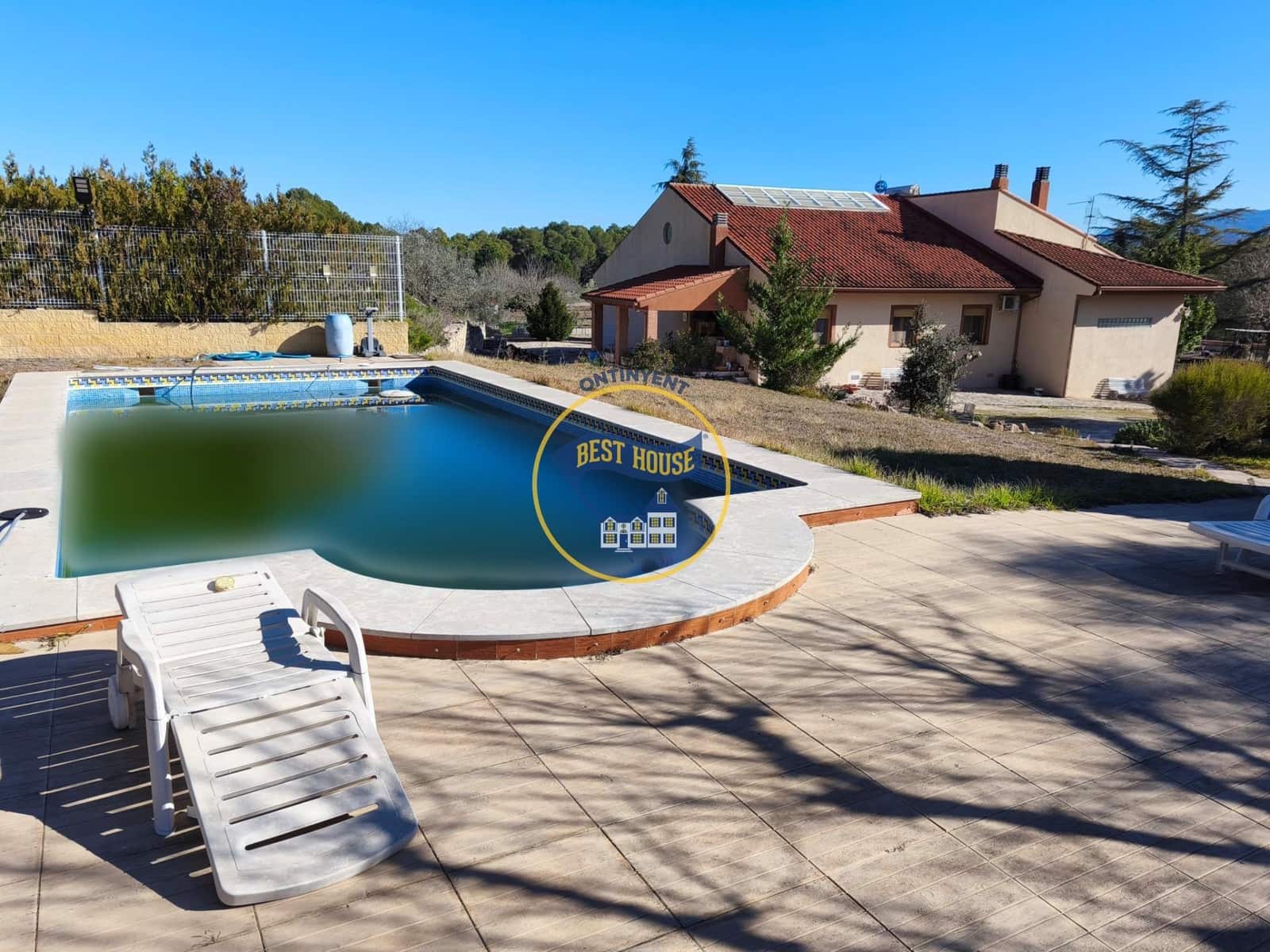 6 makuuhuone Huvila myytävänä paikassa Ontinyent mukana uima-altaan - 750 000 € (Ref: 9536088)