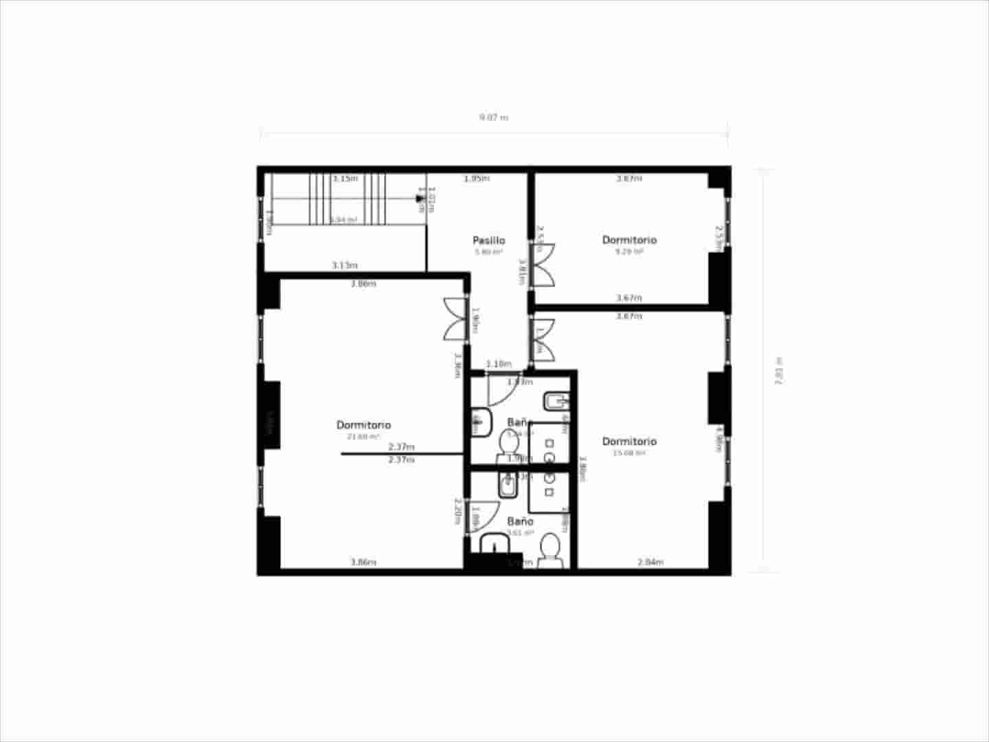 3 Zimmer Haus zu verkaufen in Montesa - 170.000 € (Ref: 9677621)