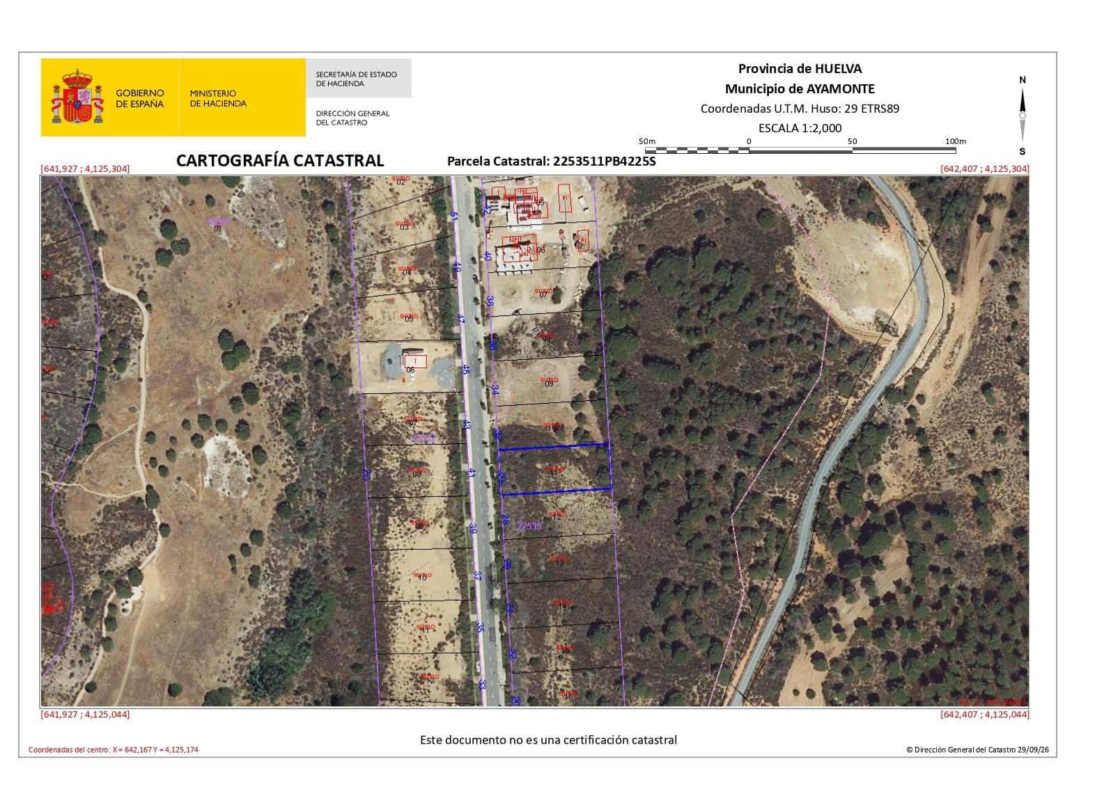 Byggetomt til salgs i Ayamonte - € 70 000 (Ref: 10120058)