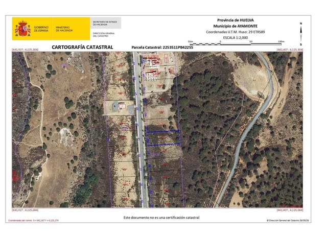 Byggetomt til salgs i Ayamonte - € 70 000 (Ref: 10120058)