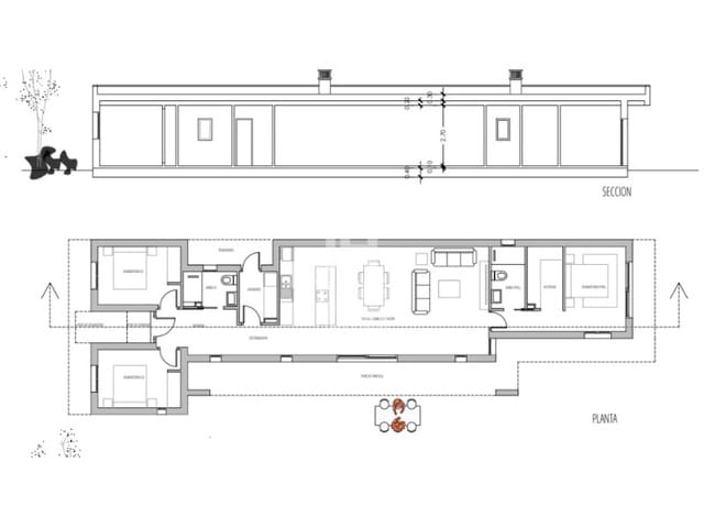 3 makuuhuone Huvila myytävänä paikassa Ayamonte mukana 
autotalli - 299 000 € (Ref: 9428067)