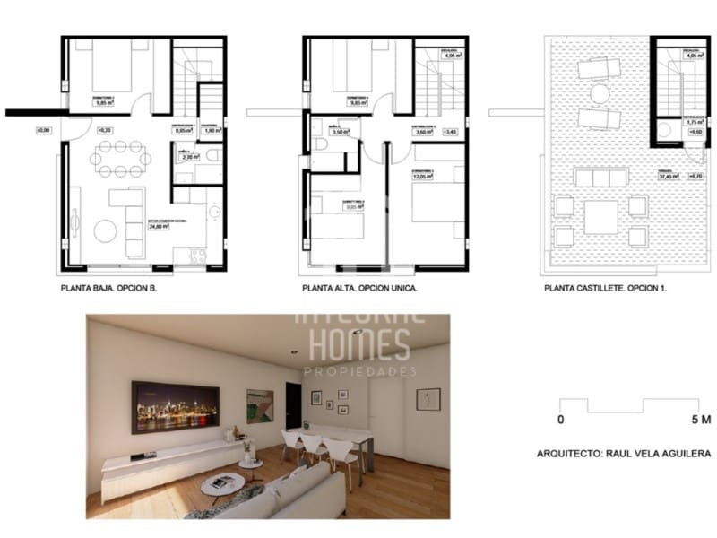 3 soveværelse Byhus til salg i Corrales med garage - € 204.500 (Ref: 9428079)