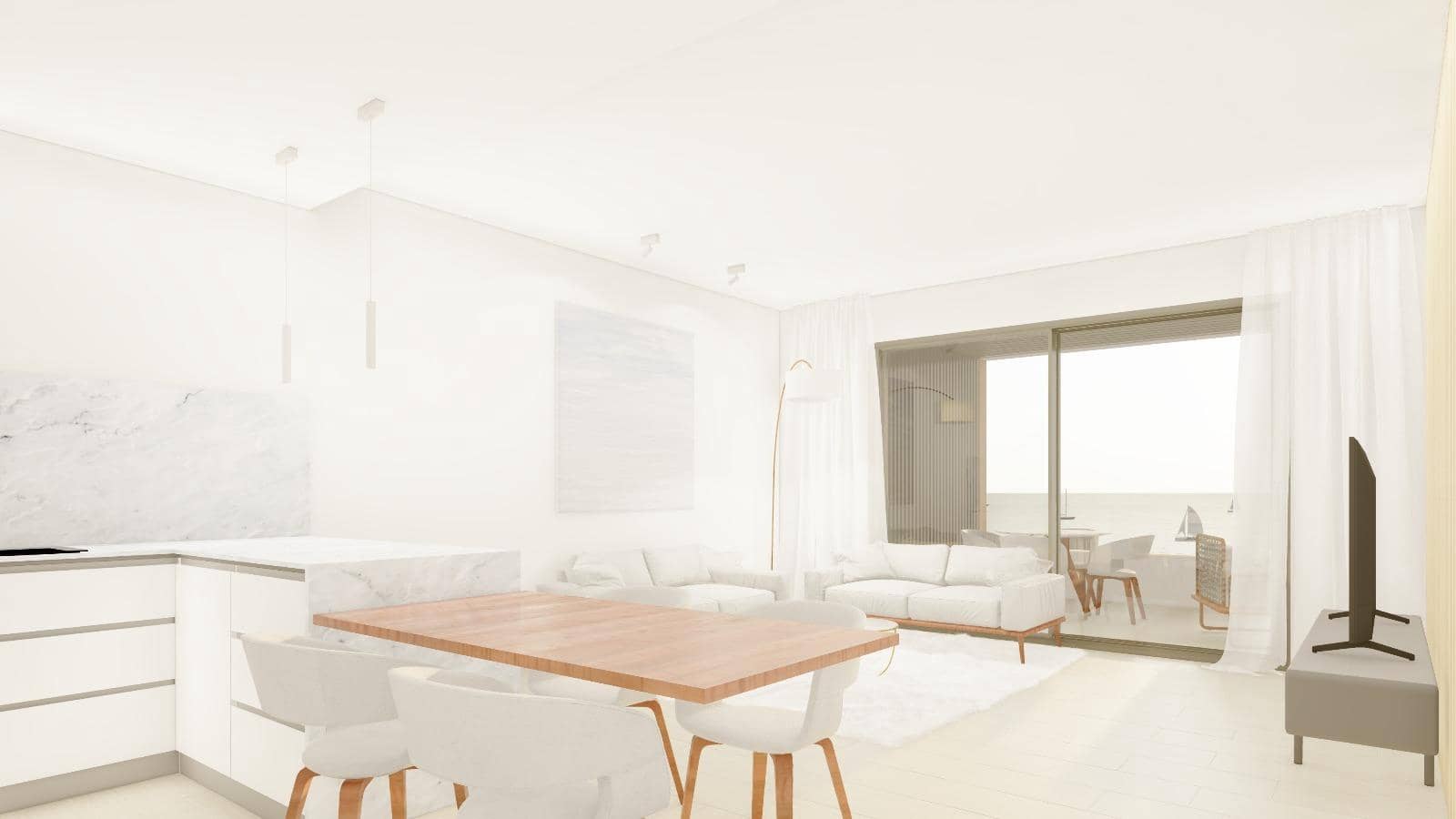 3 sypialnia Apartament na sprzedaż w La Villajoyosa / Vila Joiosa - 362 250 € (Ref: 10086328)