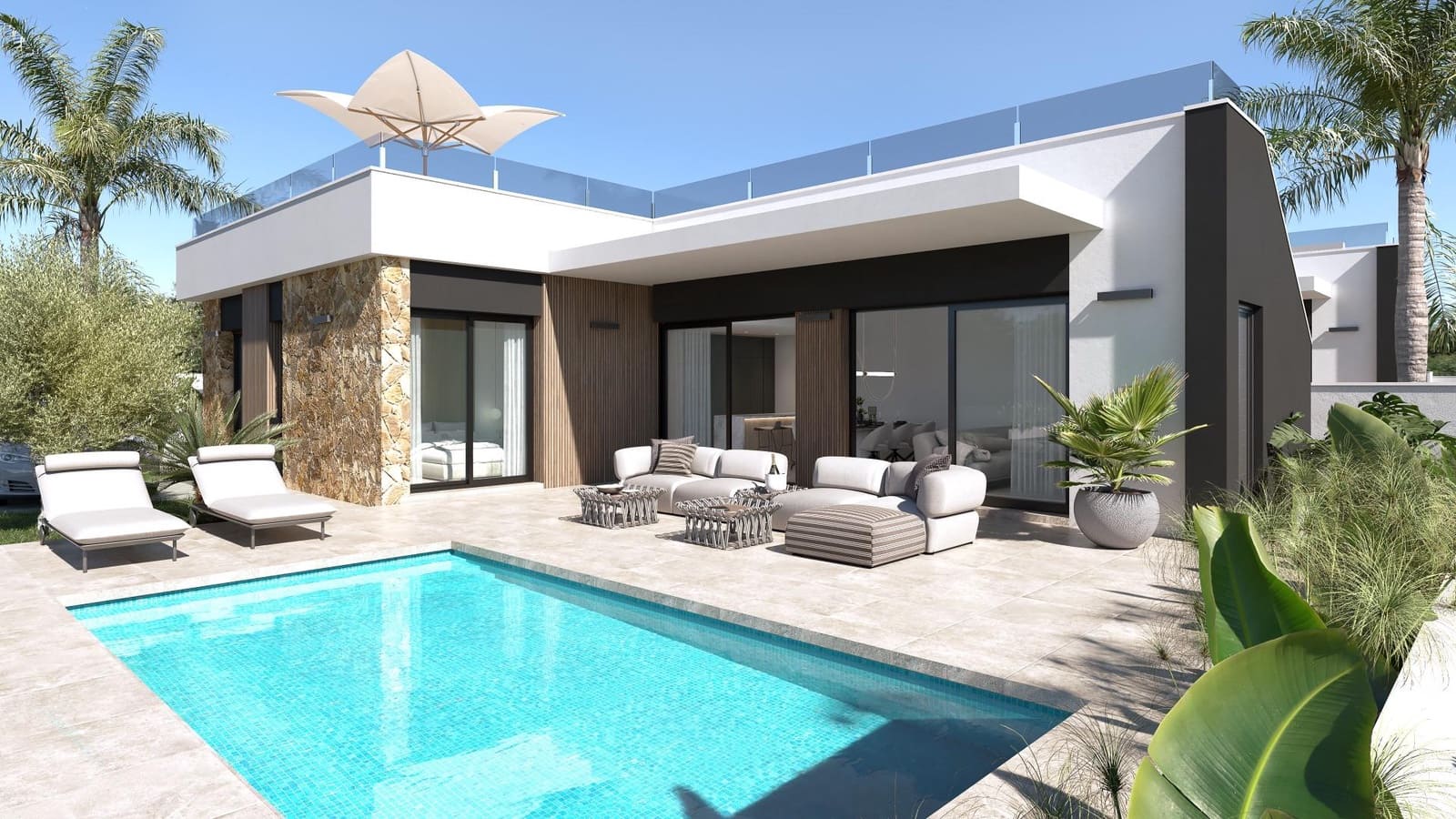 3 Zimmer Villa zu verkaufen in Ciudad Quesada mit Pool - 496.000 € (Ref: 8755612)