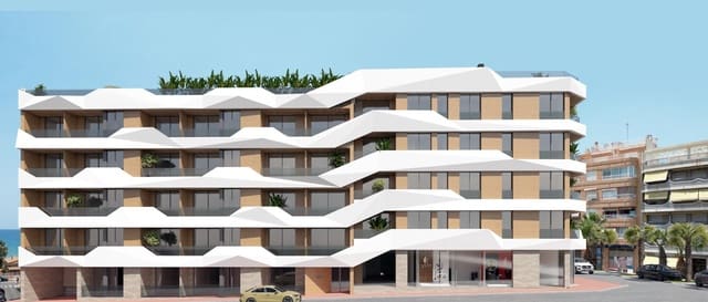 2 makuuhuone Huoneisto myytävänä paikassa Guardamar del Segura mukana uima-altaan 
autotalli - 329 500 € (Ref: 8783893)