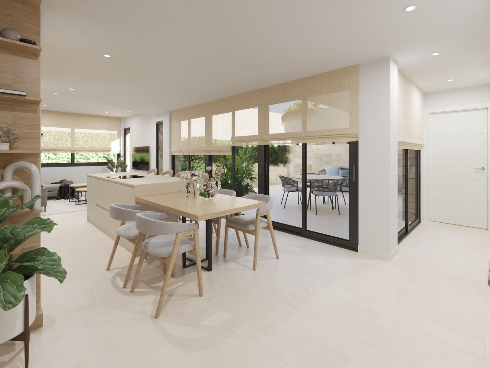 3 soveværelse Rækkehus til salg i Almoradi med swimmingpool - € 399.000 (Ref: 9020590)