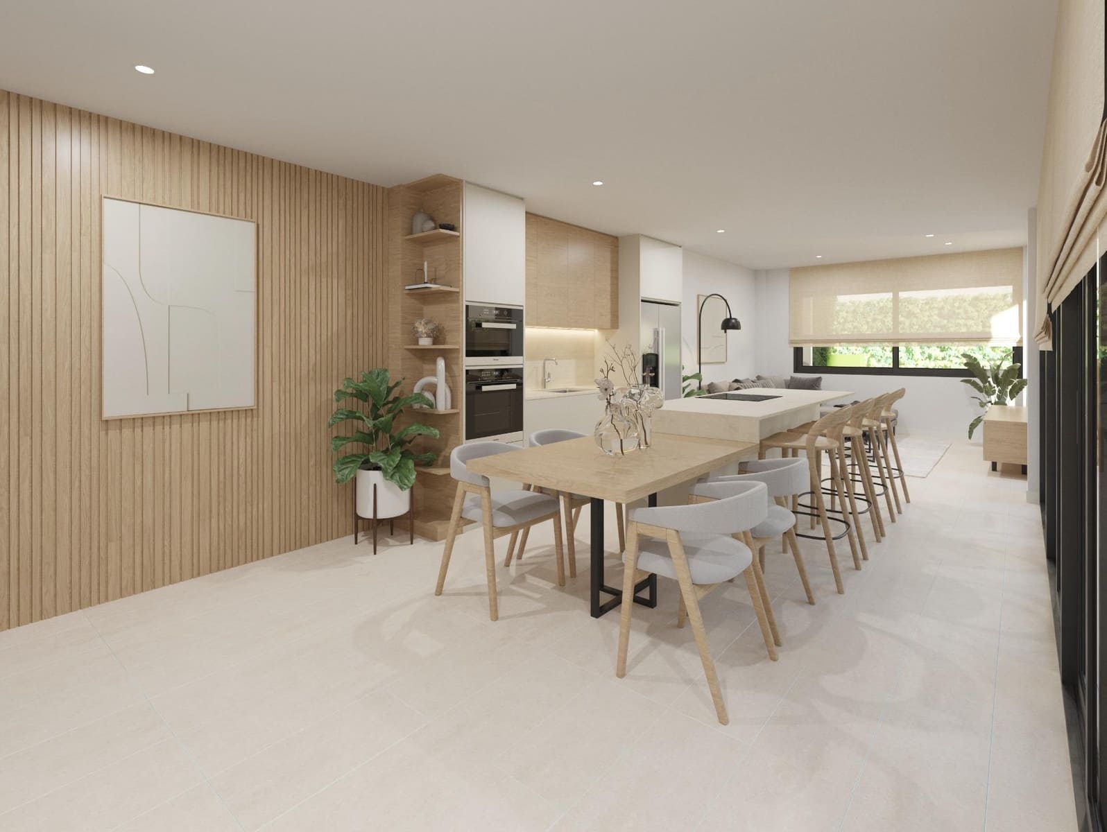 3 soveværelse Rækkehus til salg i Almoradi med swimmingpool - € 399.000 (Ref: 9020590)