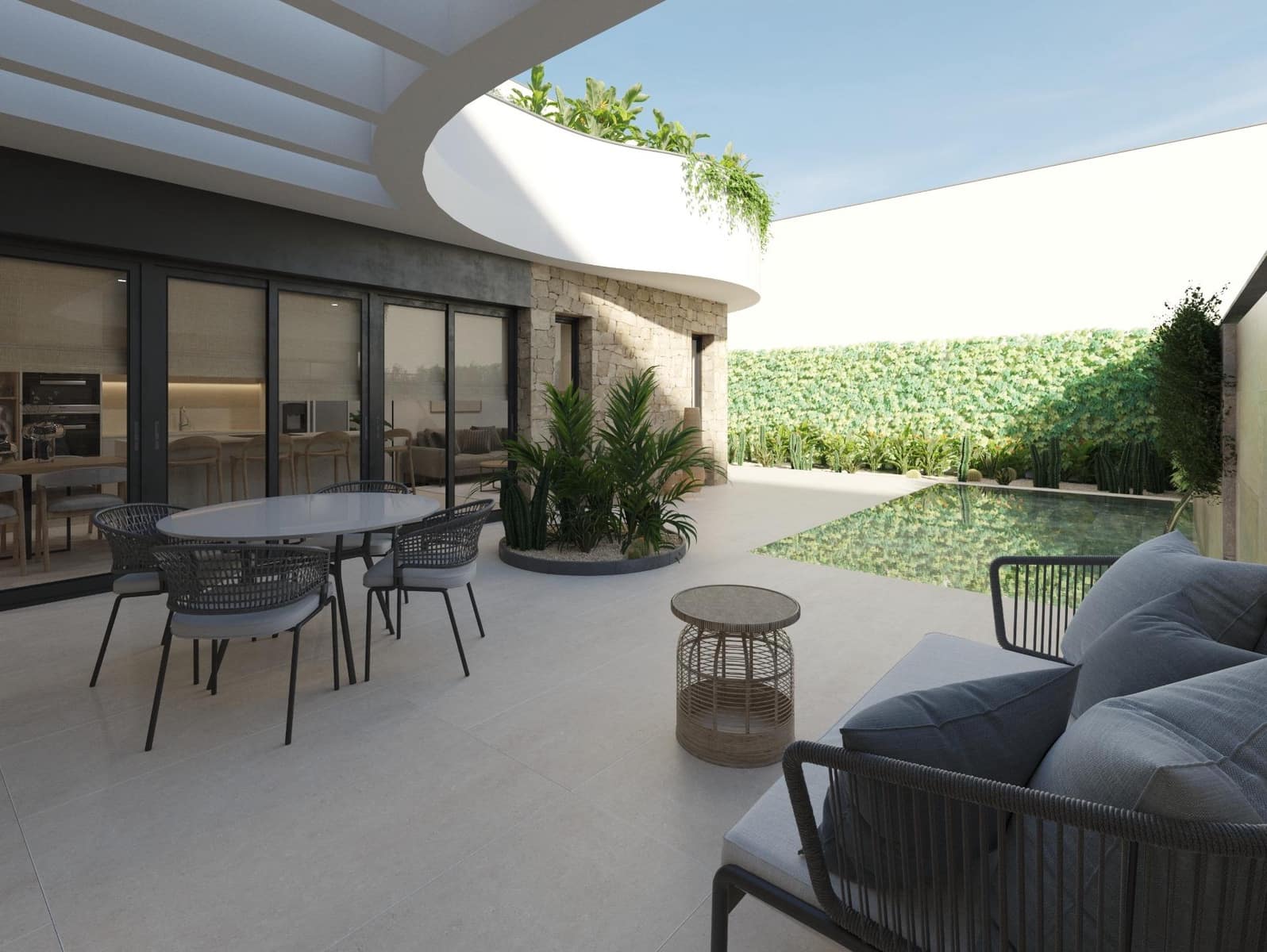 3 soveværelse Rækkehus til salg i Almoradi med swimmingpool - € 399.000 (Ref: 9020590)